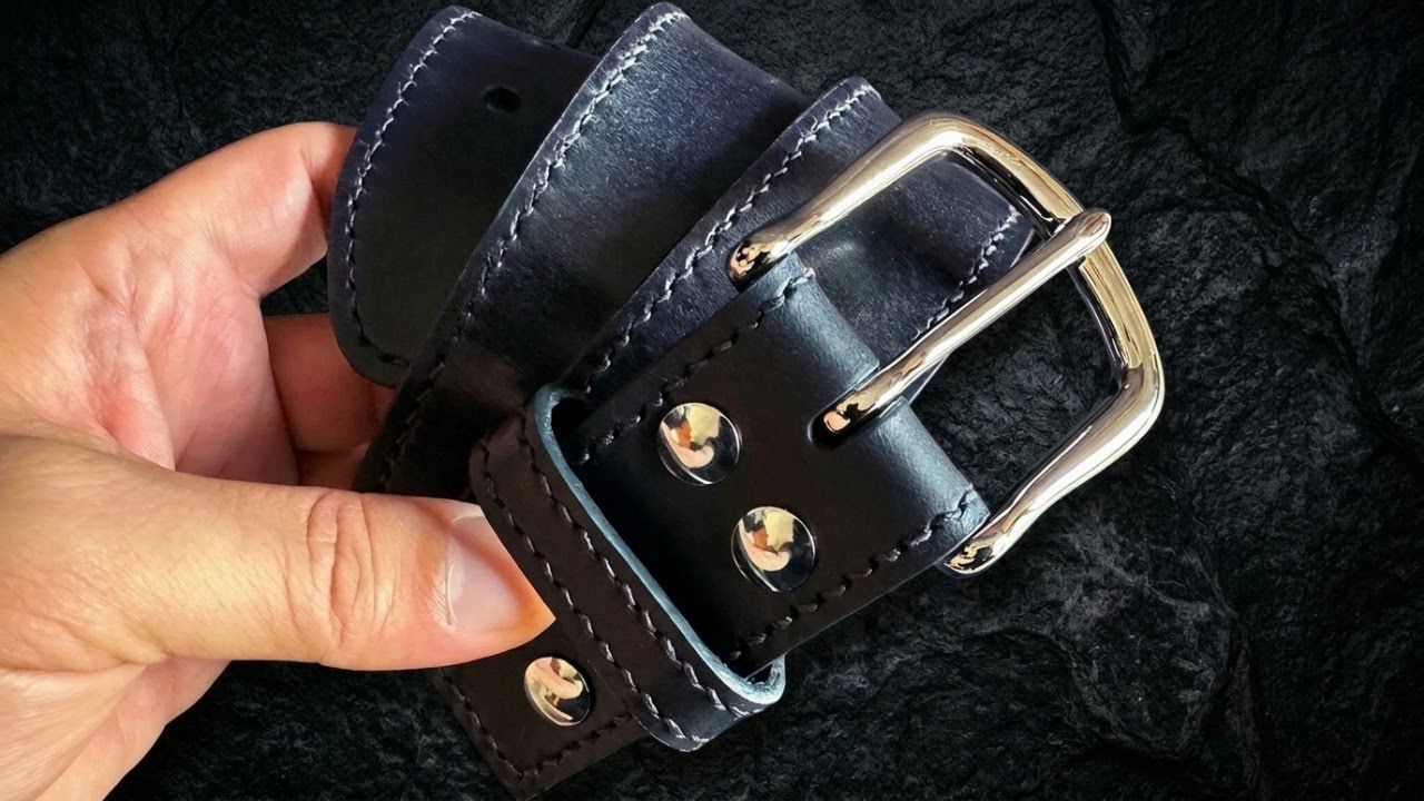 Create a Premium Leather Belt with Sedgwick English Bridle | Simple DIY Guide