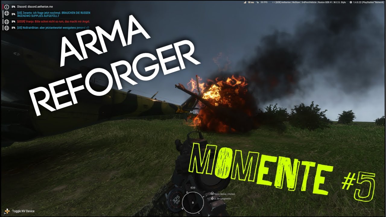 ARMA REFORGER - MOMENTE #5
