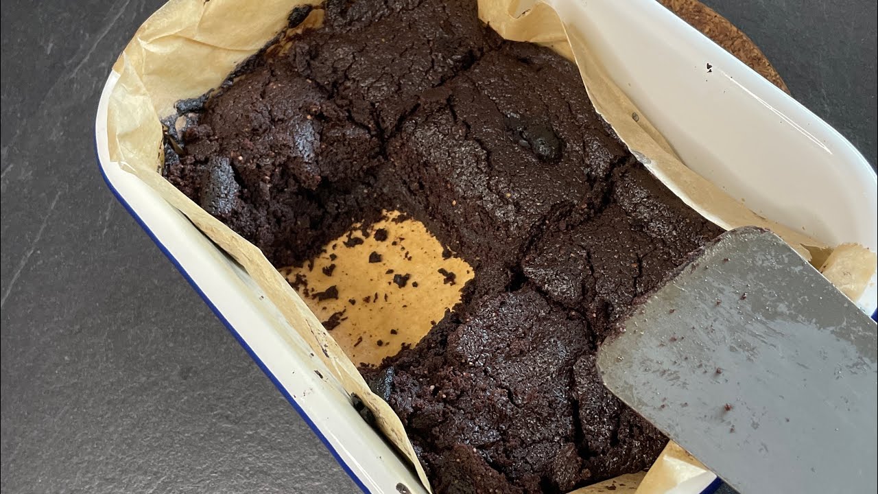 Vegan Brownie tarifi | Hayvansal gıda olmadan nefis lezzet Çikolataya doyacaksınız #airfryer #xxl