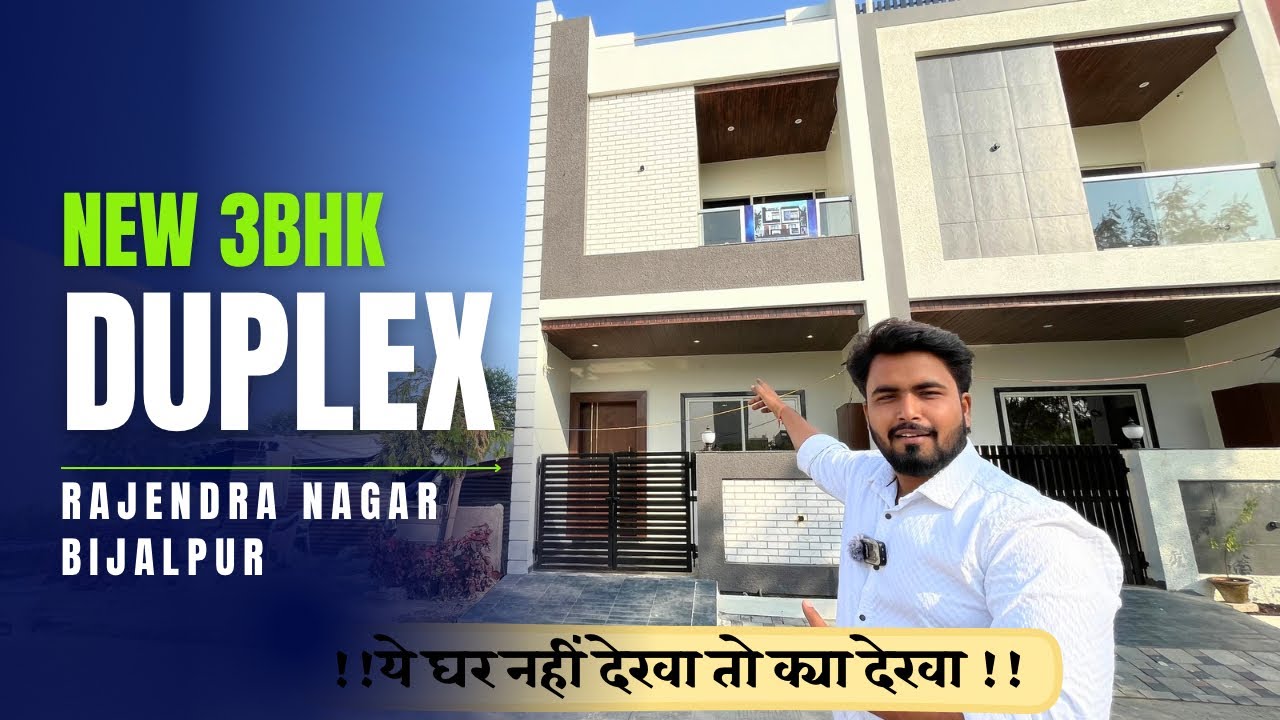 Newly constructed 3BHK semi-furnished Duplex House | For Sale | Rajendra Nagar Bijalpur Indore
