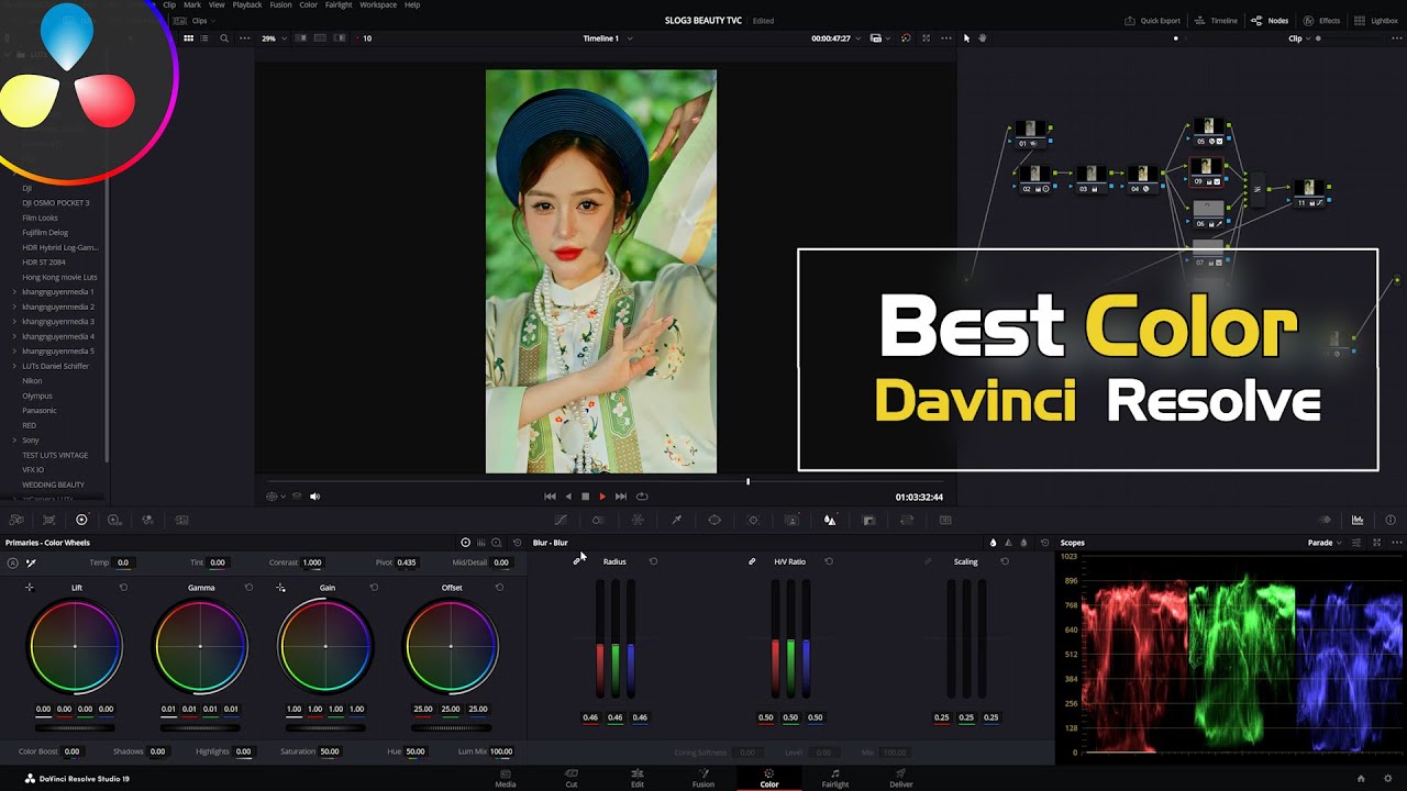 Chỉnh Màu Video Không Khó Như Bạn Nghĩ / Davinci Resolve