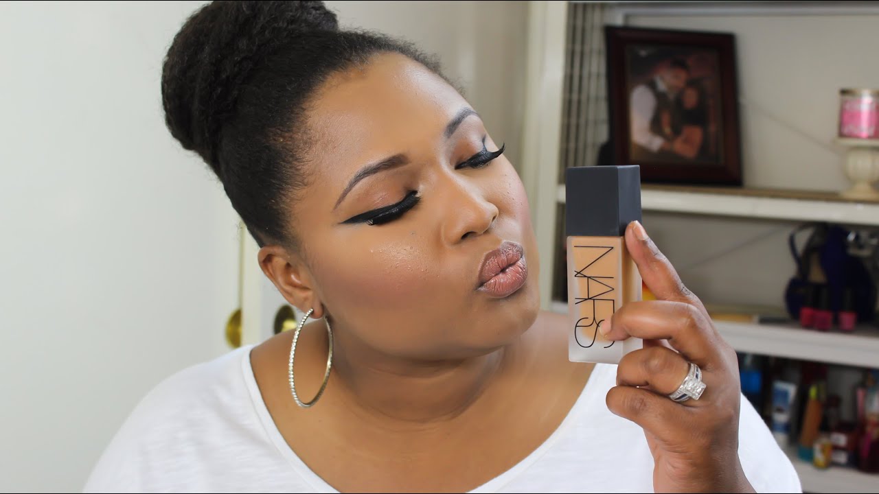 Nars All Day Luminous Weightless Foundation Tutorial and Review