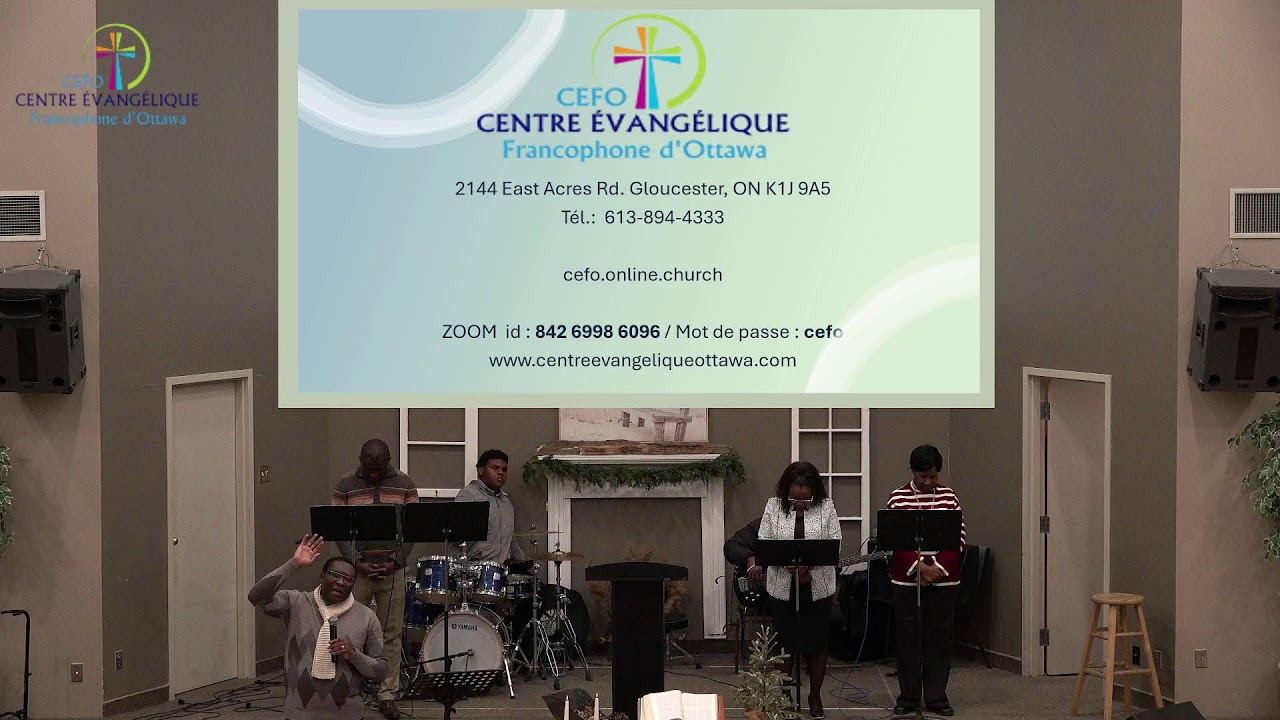 Service d'adoration et de louange en ligne |  Dimanche  22  fevrier   2026