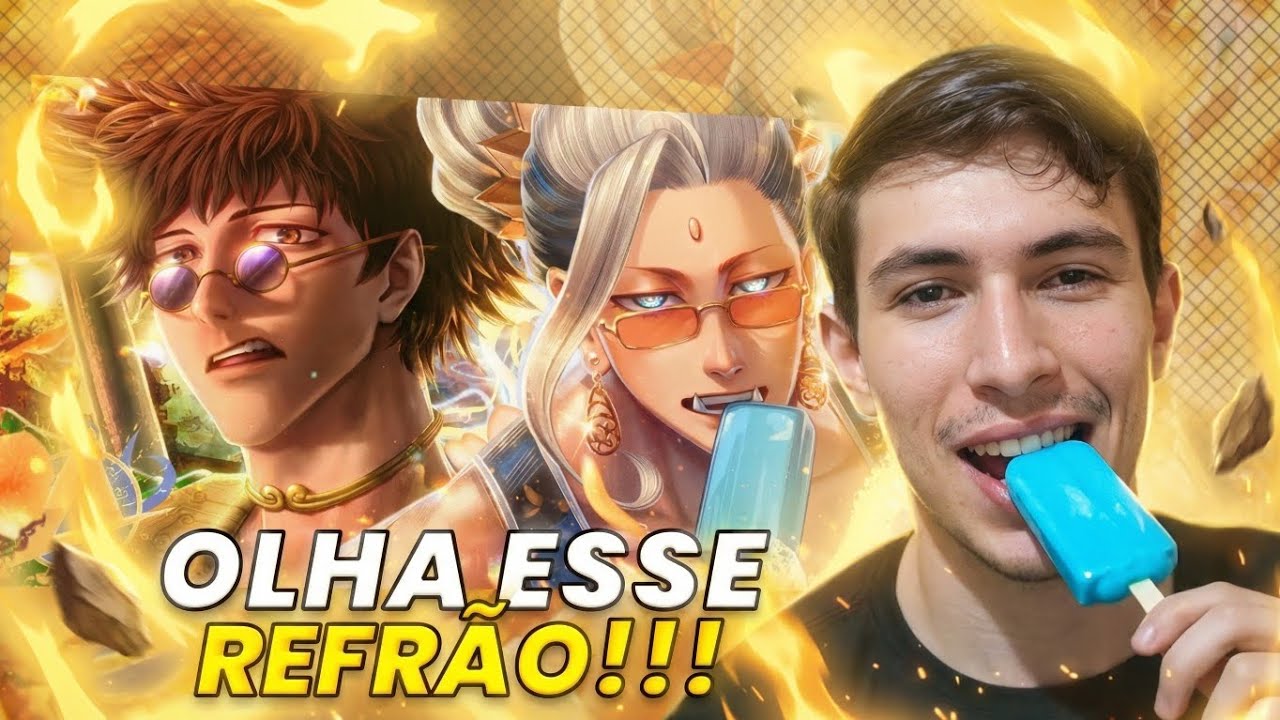 [PIERON REACT - OLHA ESSE REFRÃO!!!] ANIRAP - ♪ BUDA E WUKONG (SHUMATSU NO VALKYRIE) | ILUMINAÇÃO