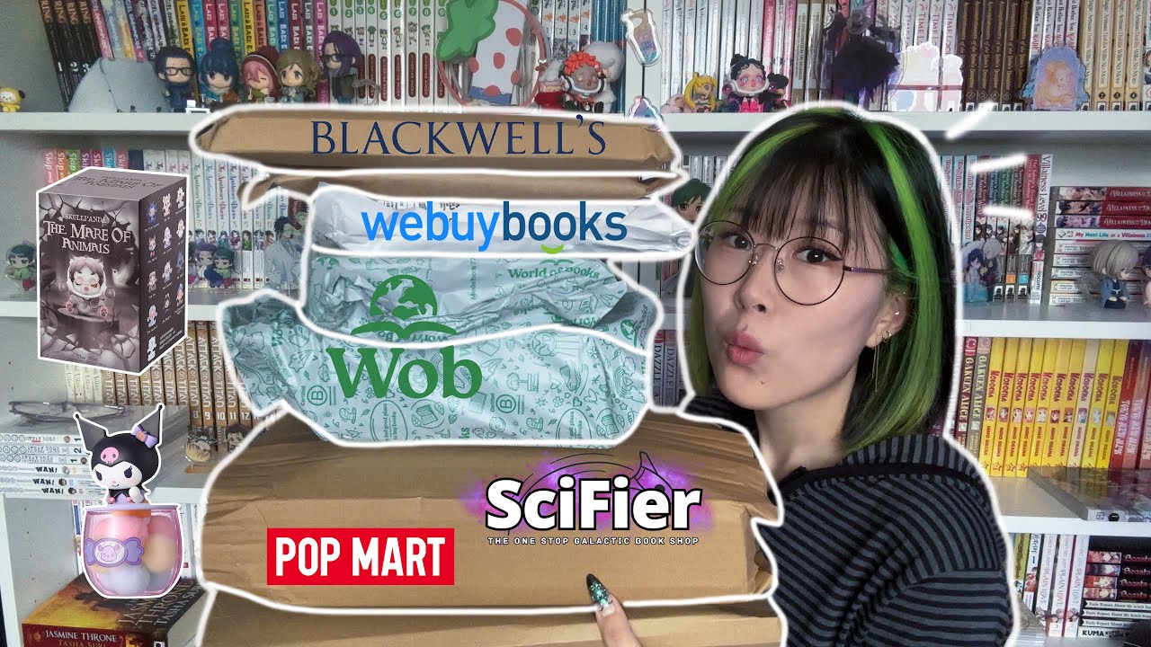 SO MUCH CHEAP MANGA 💸 haul & unboxing ₍ᐢ. .ᐢ₎ popmart blindboxes!
