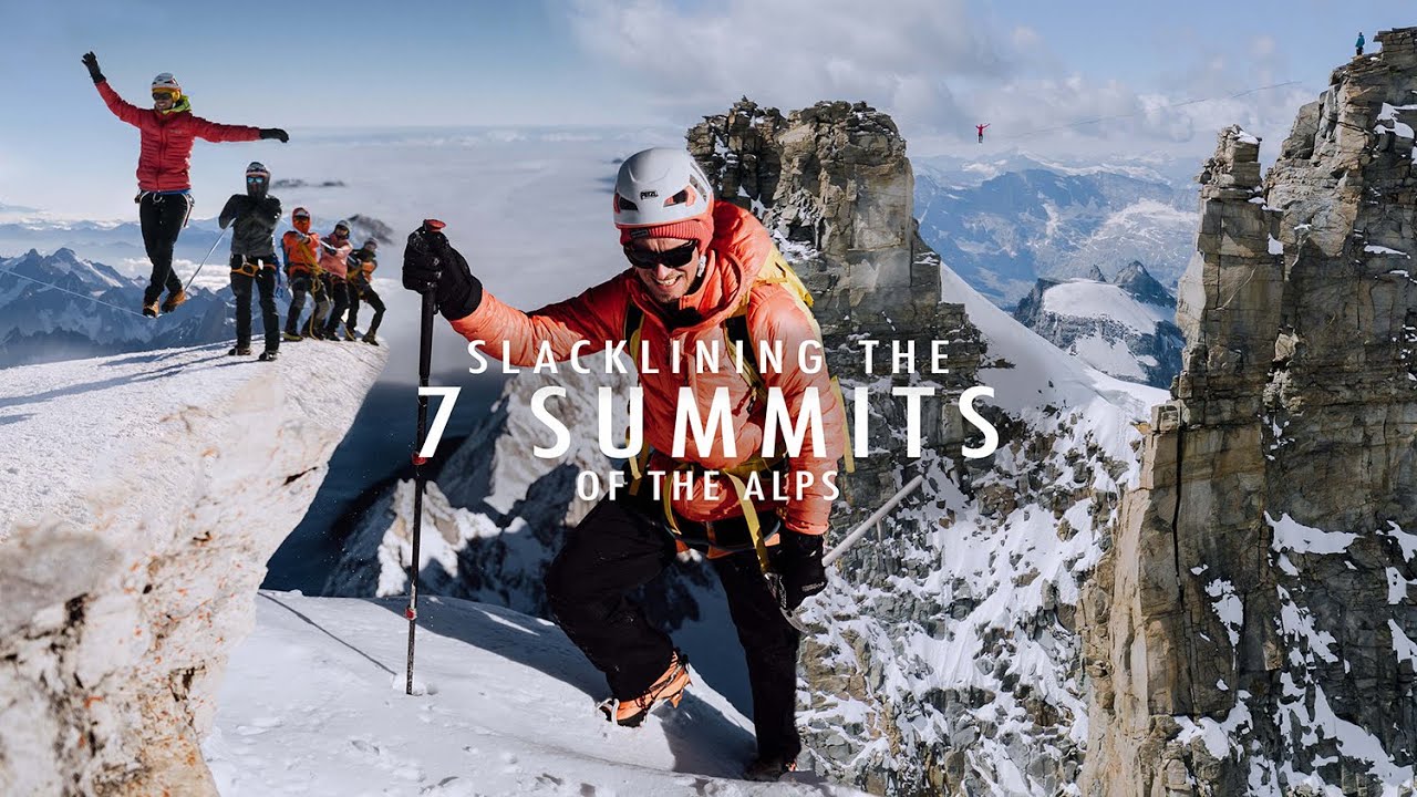 SLACKLINING AUF DEN 7 SUMMITS DER ALPEN - Lukas Irmler