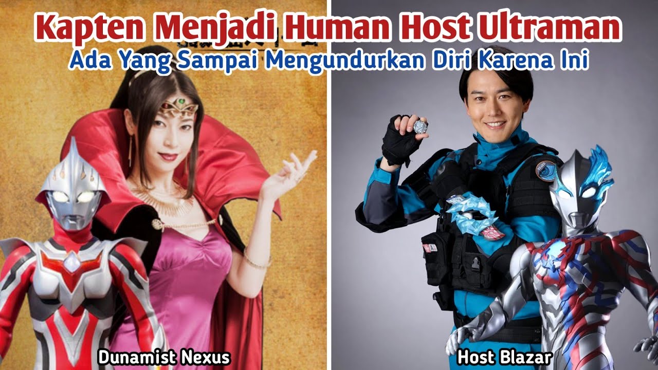7 Host Ultraman Yang Merupakan Kapten Special Force