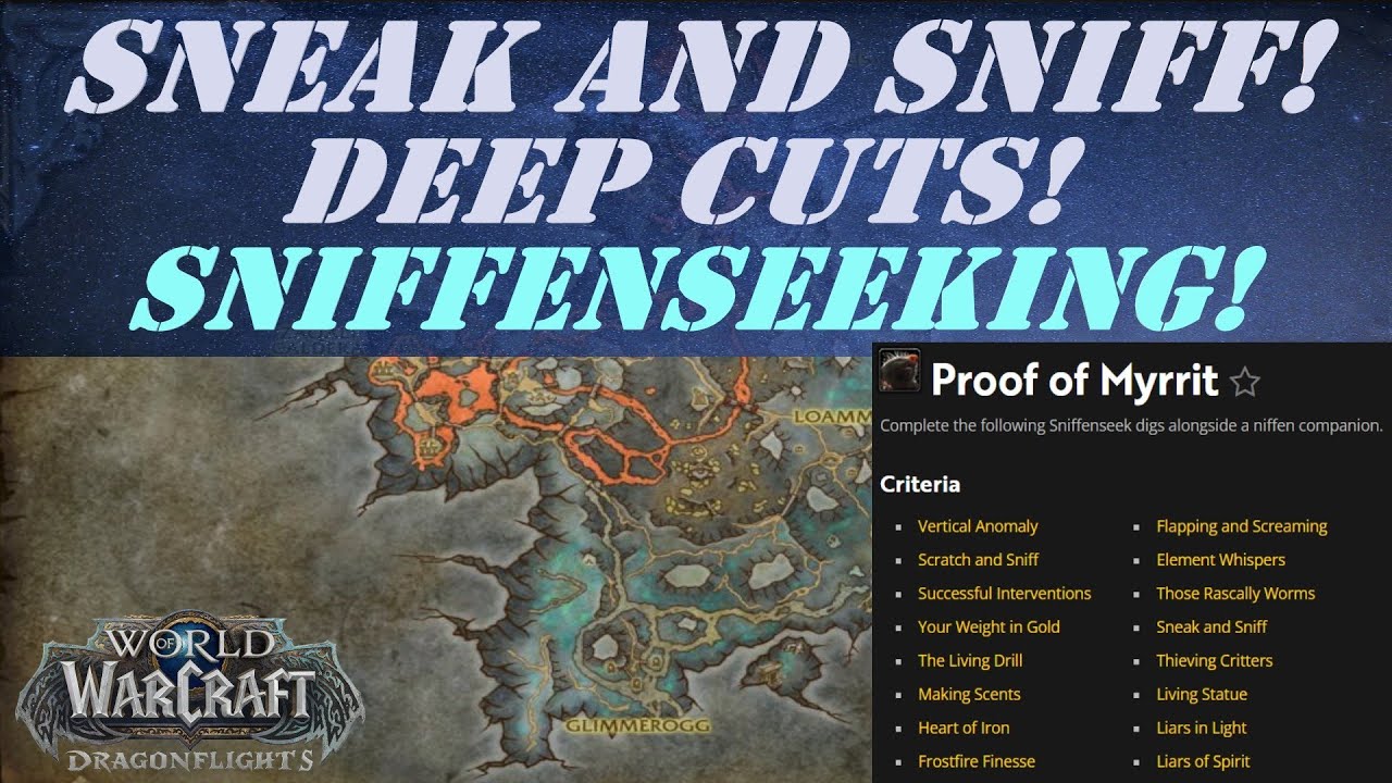 Sneak and Sniff! Sniffenseeking Dig | Deep Cuts! Wow Quest
