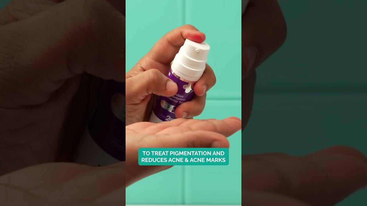 Try this pigmentation free routine today. #thedermaco #skincare #pigmentation
