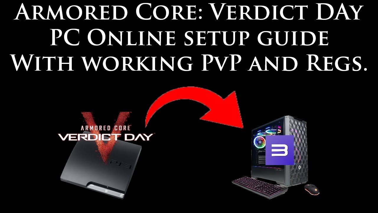 How to set up Armored Core Verdict Day on PC with working multiplayer, regulations, and custom maps!