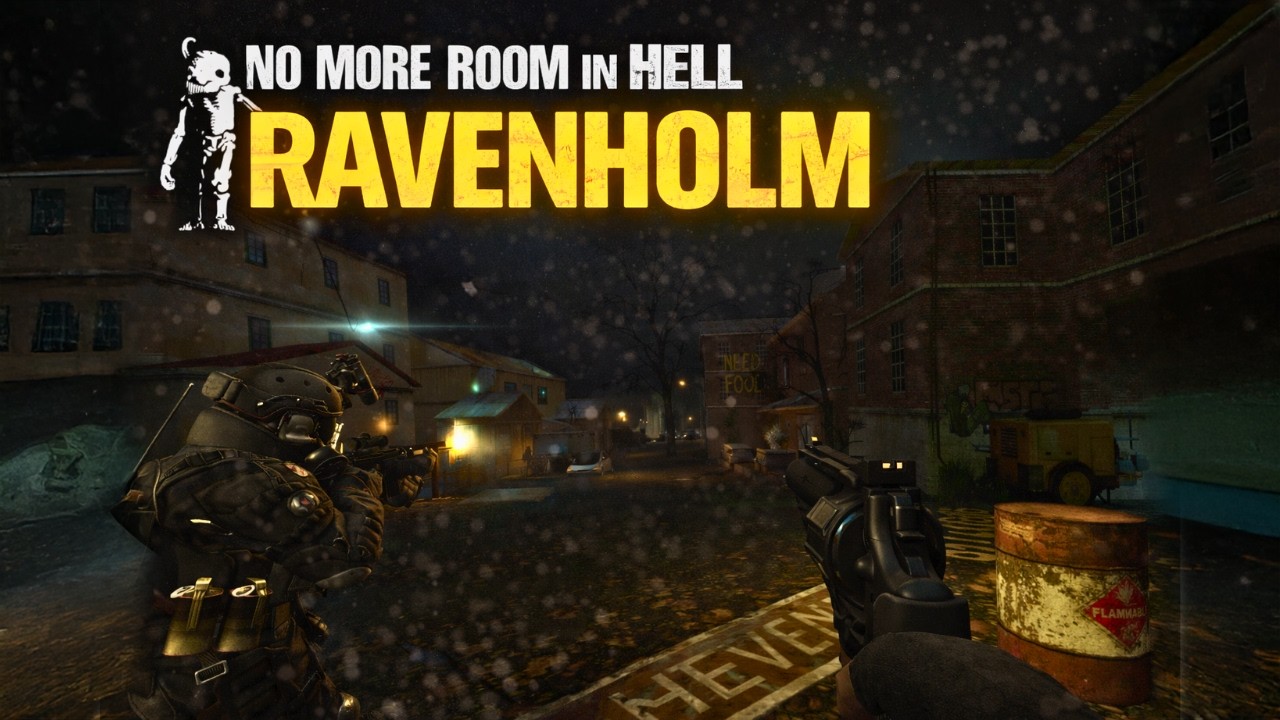 HEAVY AMMO, HEAVY ZOMBIES — FULL CO-OP GAMEPLAY | NO MORE ROOM IN HELL RAVENHOLM