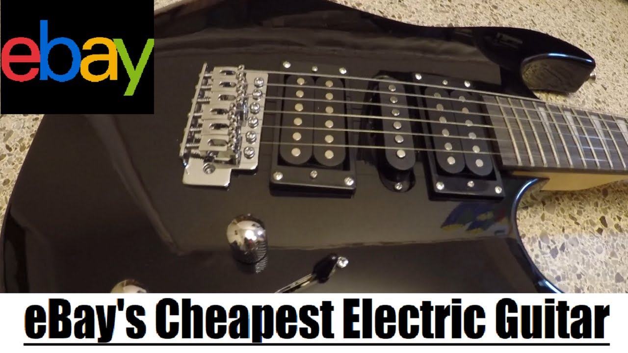 Unboxing eBay's 60$ Cheapest Electric Guitar