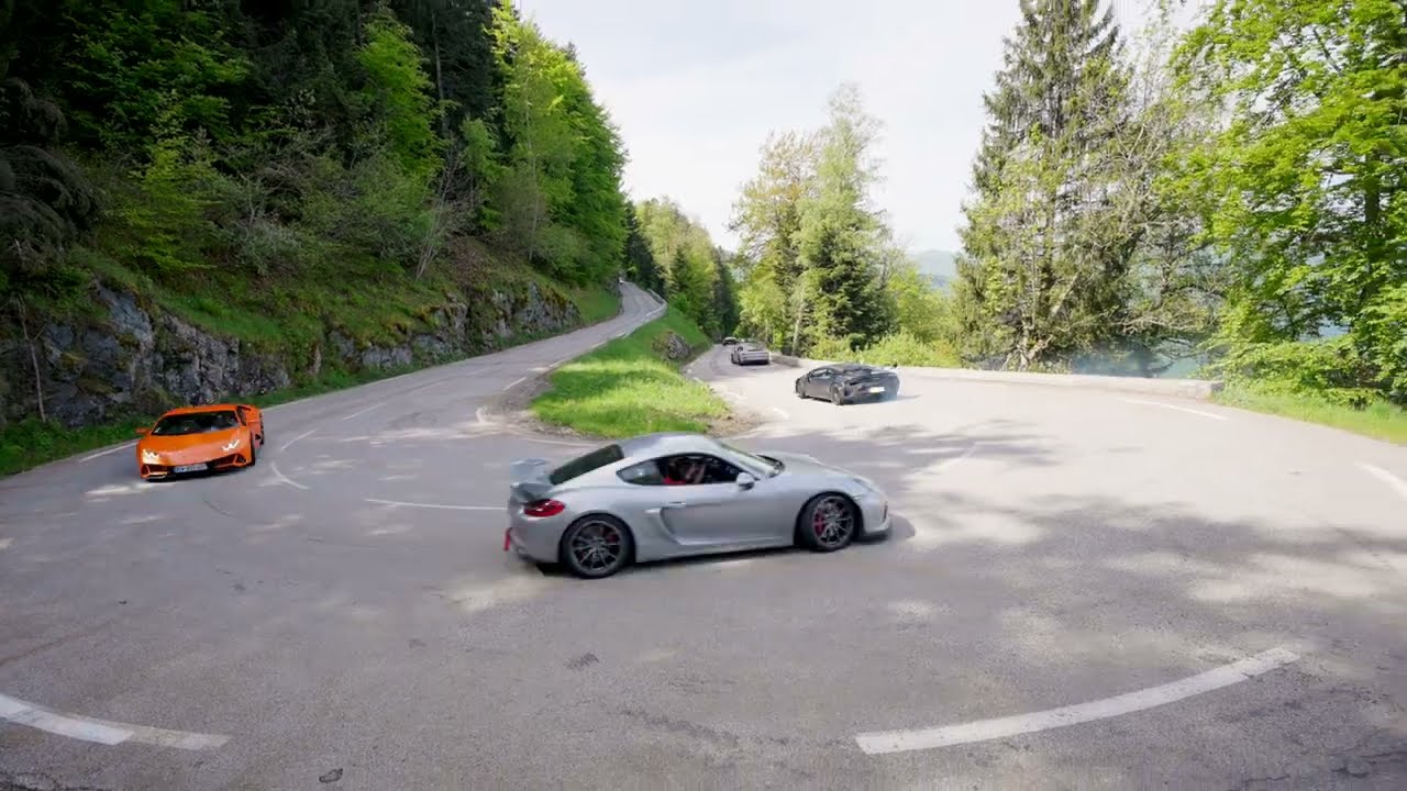 Ferrari PISTA, Lamborghini STO et bien d'autres sur notre rallye Alpes