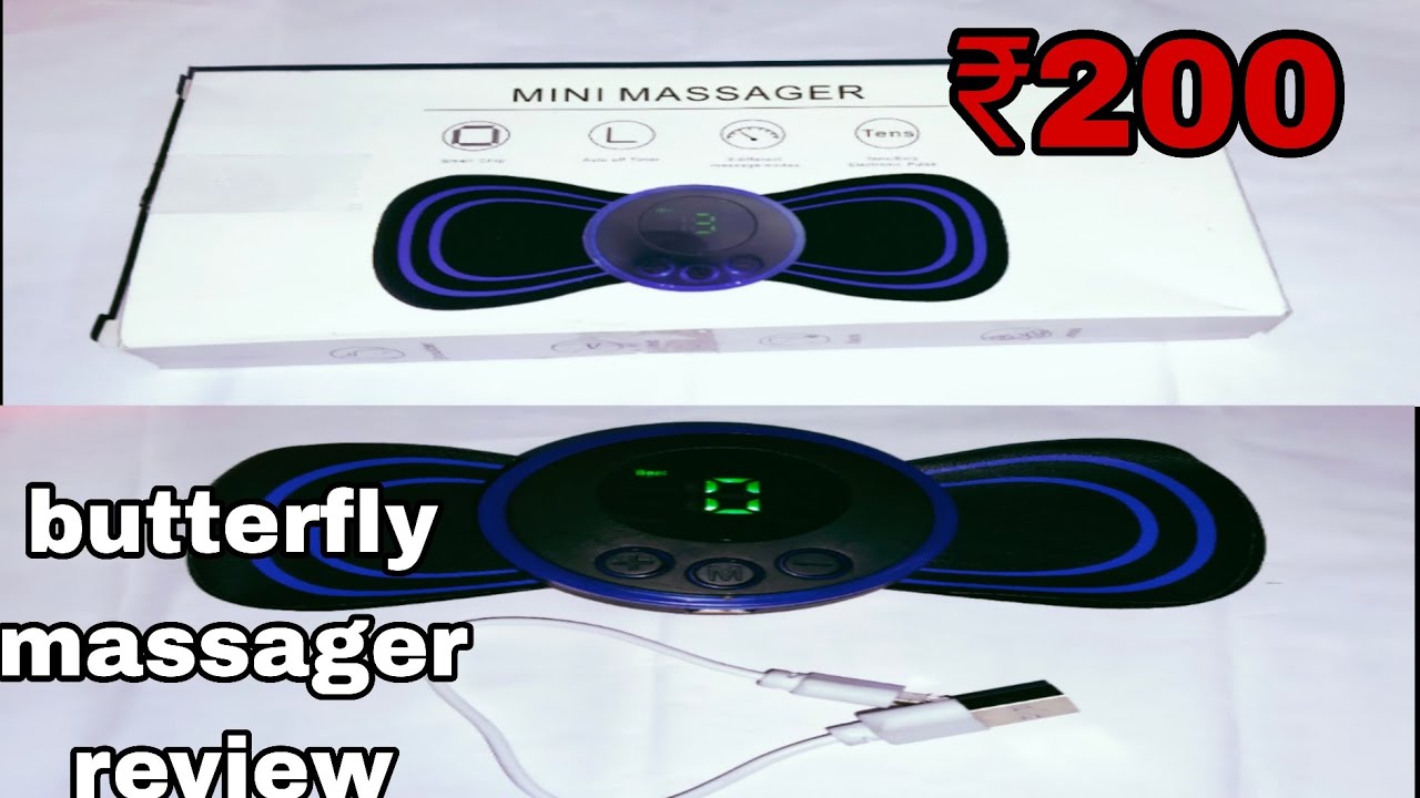 Mini Massager How to Use | Unboxing and Review | Butterfly Massager