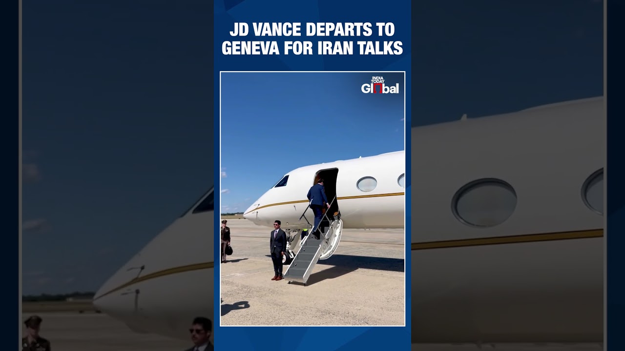 U.S. Vice President JD Vance Departs Washington For High-Level Diplomatic Talks In Switzerland
