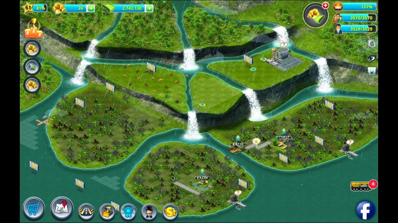 2026.1.28、環境ライブ、垂れ流しゲーム、シティーアイランド3、city island 3 live of game from japan