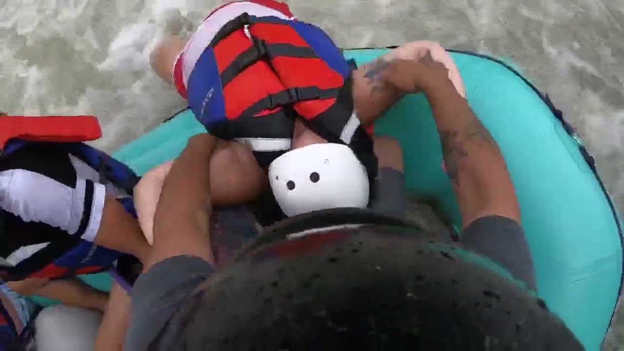 Quick Whitewater Rafting rescue