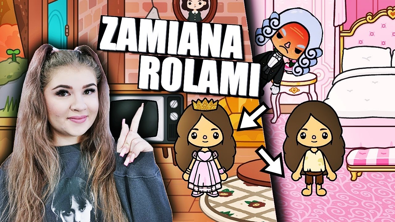 KSIĘŻNICZKA VS ŻEBRACZKA 😱 ZAMIANA RÓL 💜