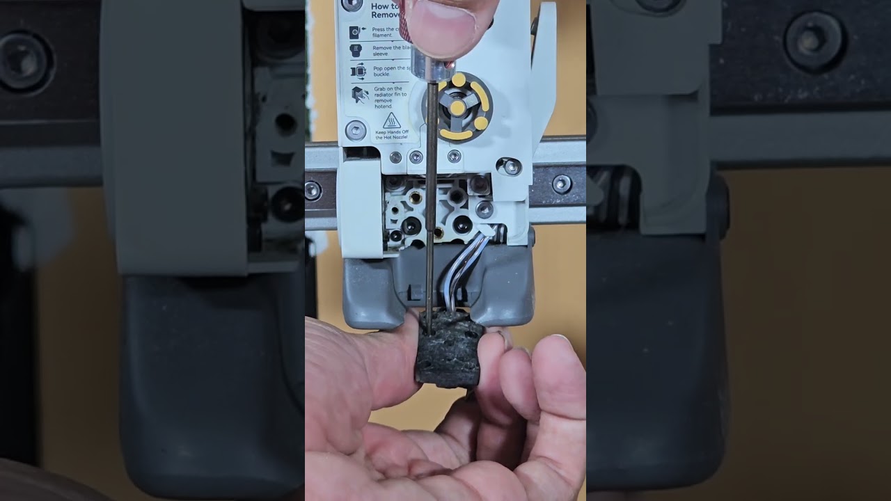 Manutenção HotEnd Bico A1 e A1 Mini