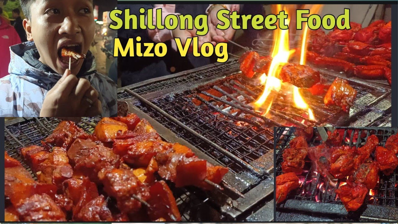 Mizo Vlog // Shillong Trip 🚗 EP - 4 // Police Bazar Street Food
