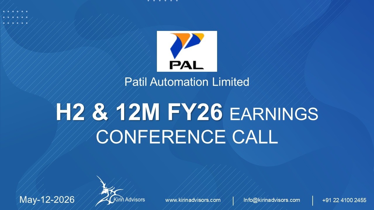 Patil Automation Limited H2 & 12M FY26 Earnings Conference Call