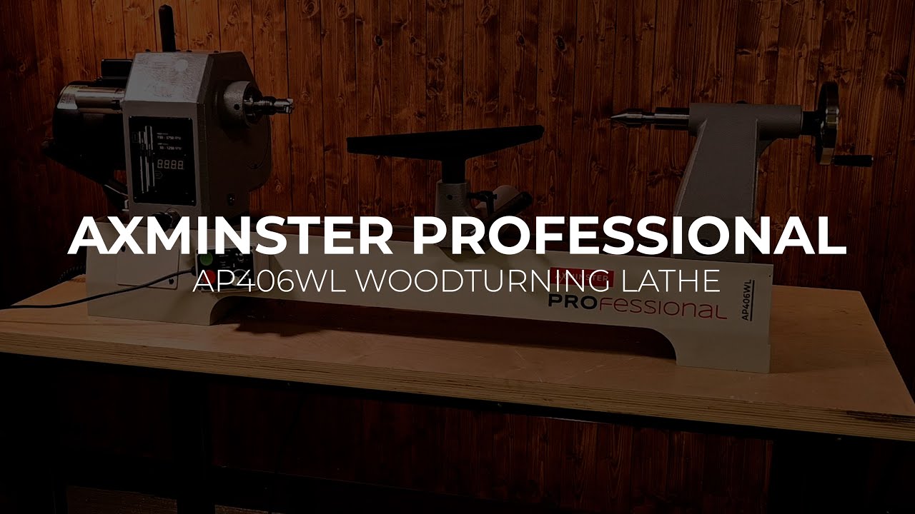 Set up guide for Axminster Professional AP406WL Woodturning Lathe 230V