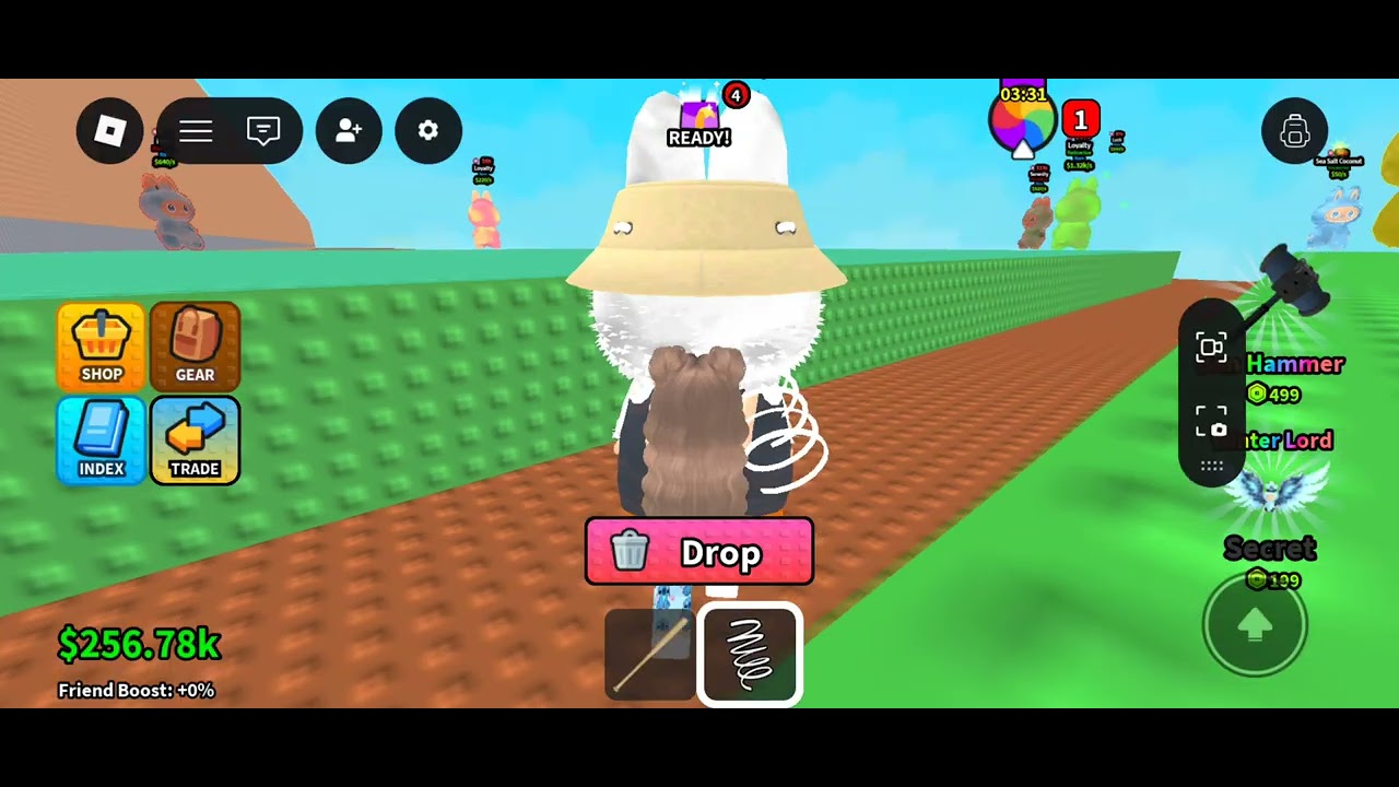 Un nou joc pe roblox...pupici