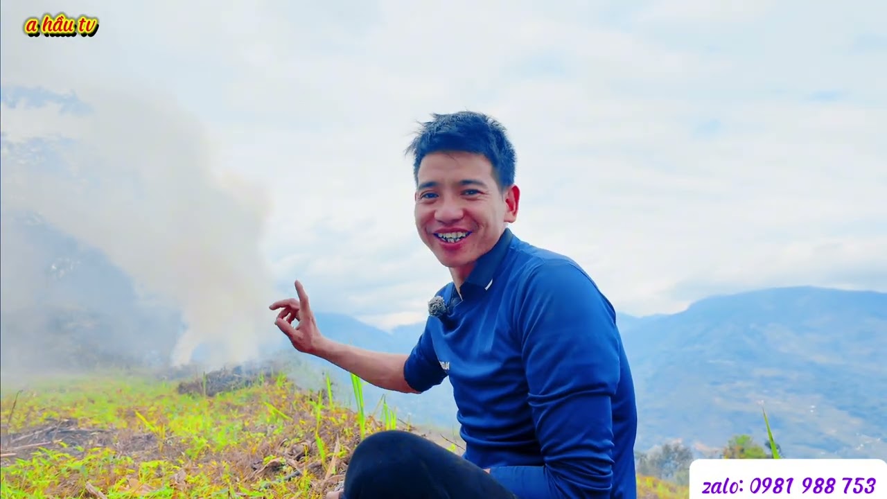 vợ ốm từ trước tết. a hầu bất lực cùng con vào rừng trồng ngô.