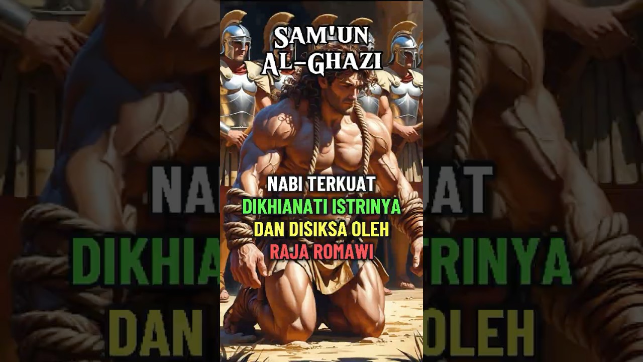 Nabi Terkuat Yang Dikhianati Istrinya Dan Disiksa Raja Romawi (kisah Samson)