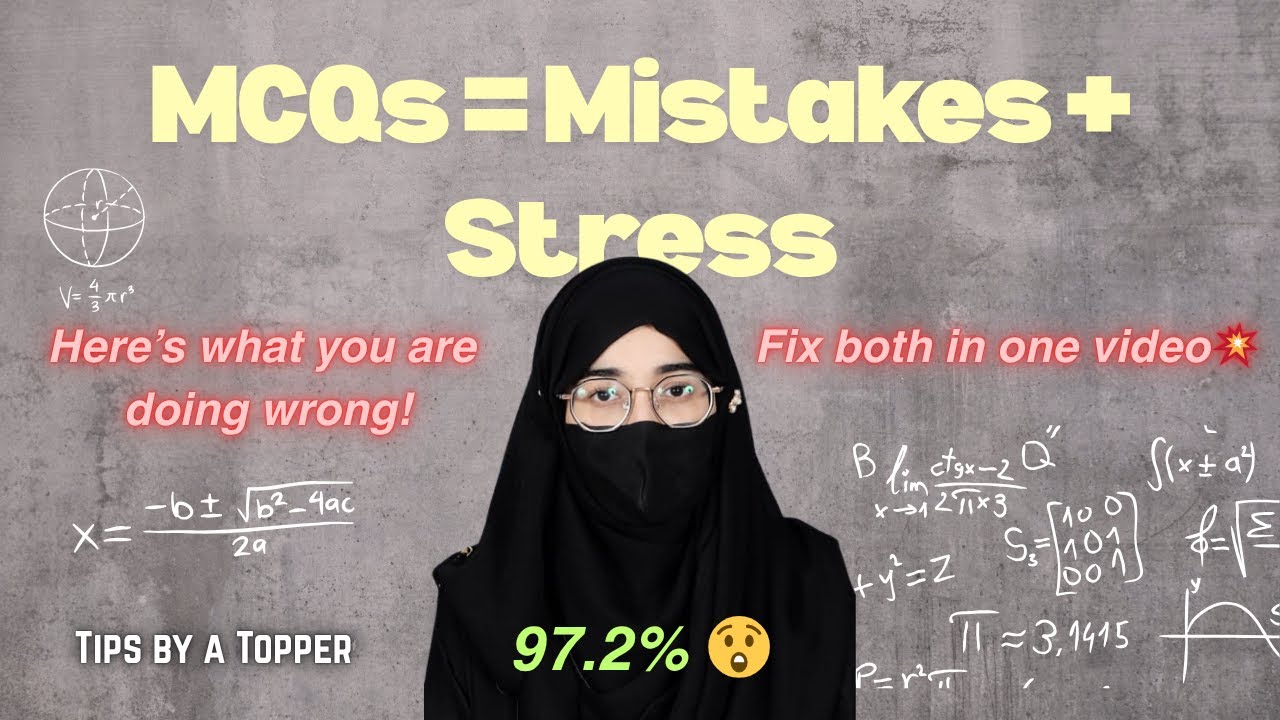 MCQs going wrong again & again in MDCAT? Watch this before it's too late |  by a topper (97.2%) KEMU