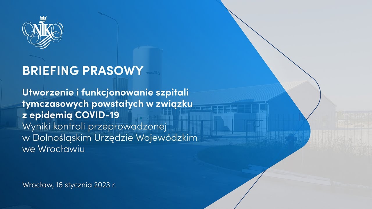 Utworzenie i funkcjonowanie szpitali tymczasowych powstałych w związku z epidemią COVID-19.