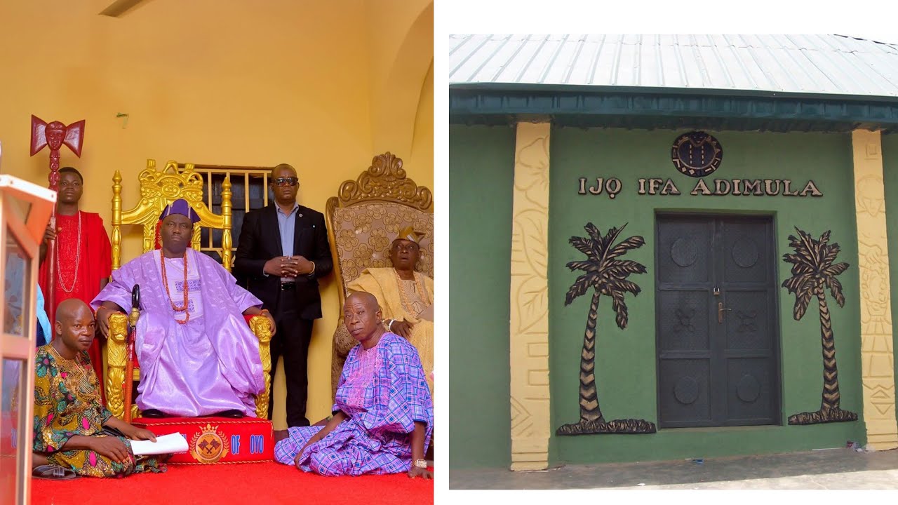 Alaafin Iku Baba Yeye visited the Ijo Ifa Adimula Temple Oyo for special birthday prayers.