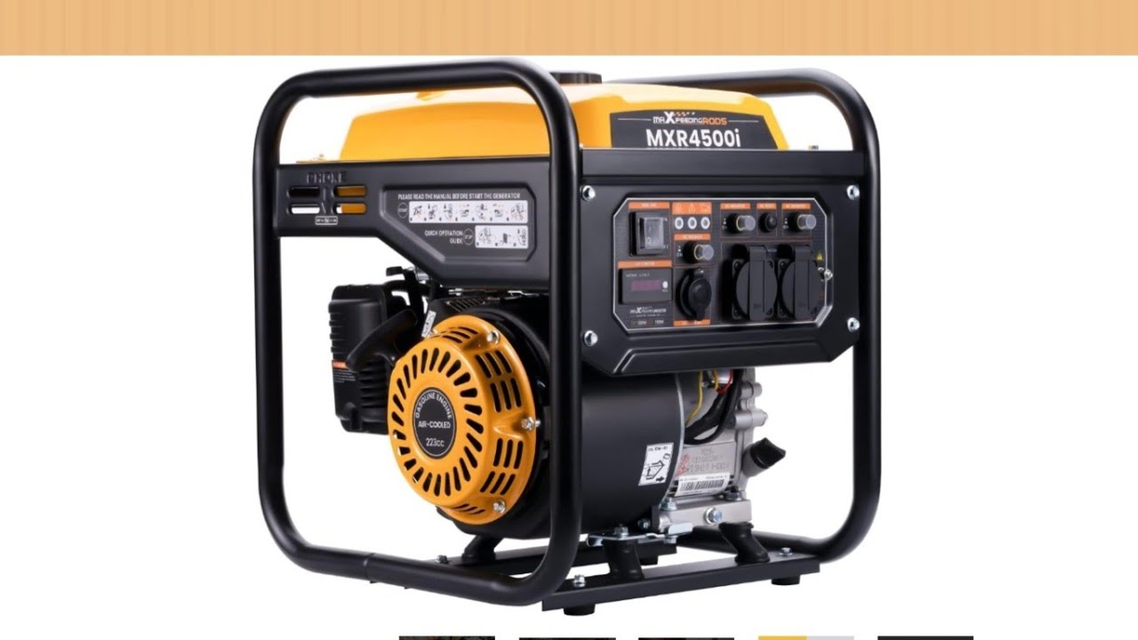 Обзор инверторного генератора MXR4500i MaXpeedingRods