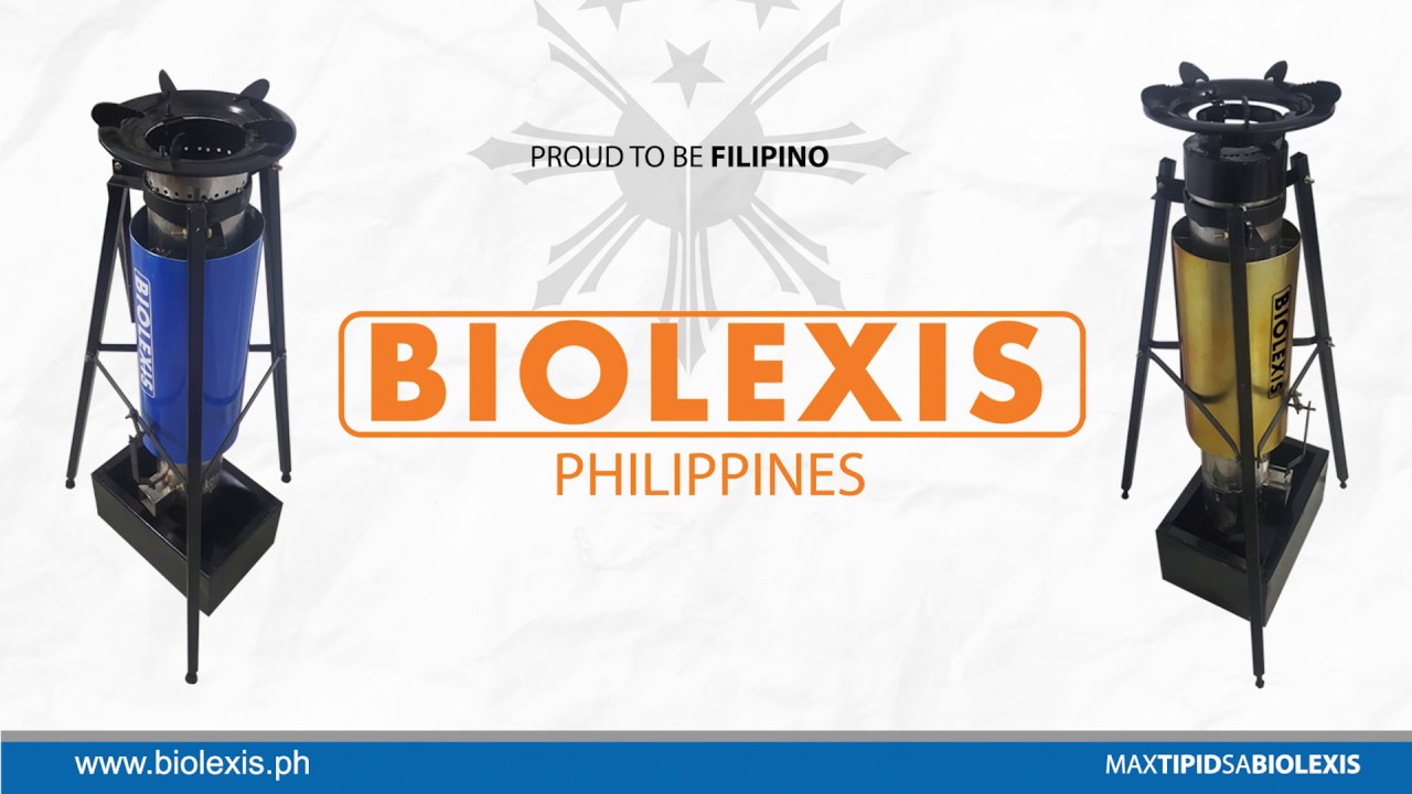 BIOLEXIS Multi Fuel Gasifier Stove/ 12-D TRIPOD STAINLESS (2018) RICE HUSK, WOOD, CORN COBS ETC