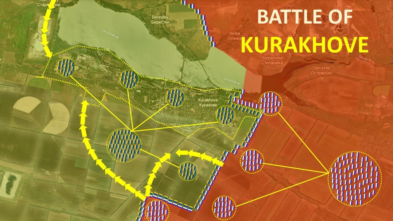 Battle Of Kurakhove l Complete Detailed Map