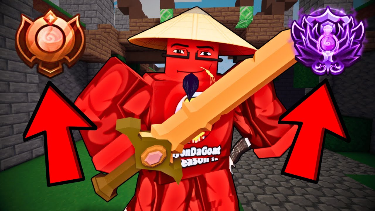 Solo Queuing RANK to NIGHTMARE ep.2 (Roblox Bedwars)