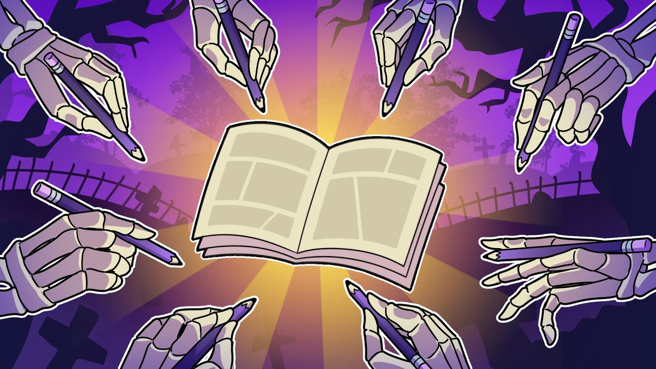 10 ХУДОЖНИКОВ СОЗДАЮТ КОМИКСЫ НА ХЭЛЛОУИН, НЕ ОБЩАЯСЬ!