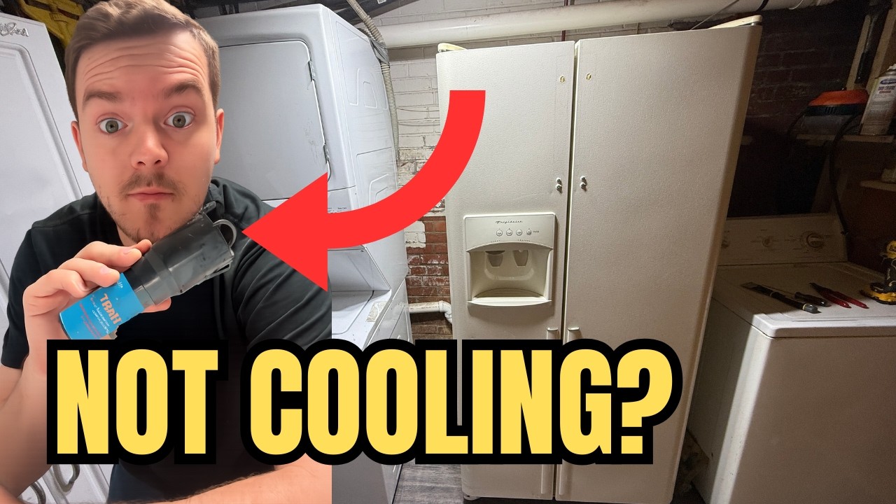 Refrigerator Not Cooling? Compressor Won’t Start – Easy Start Relay/Capacitor Fix