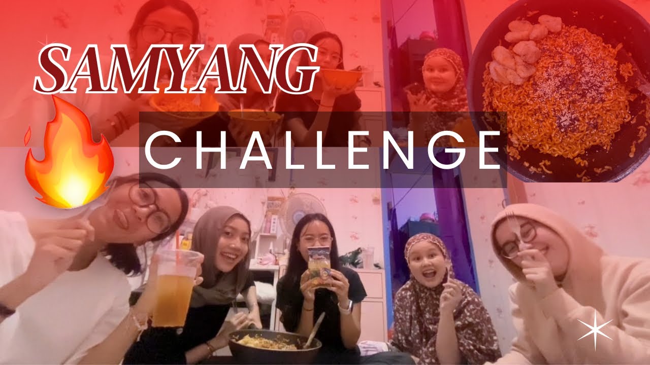 SAMYANG CHALLENGE × SAMBUNG KATA.AT LEAST.BOOM.