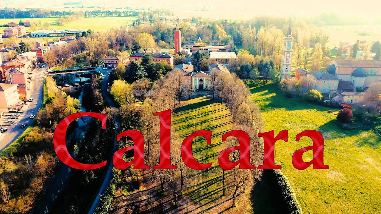 Calcara 4K e Le Sue Ville Valsamoggia | Paesi Bolognesi Dal Cielo
