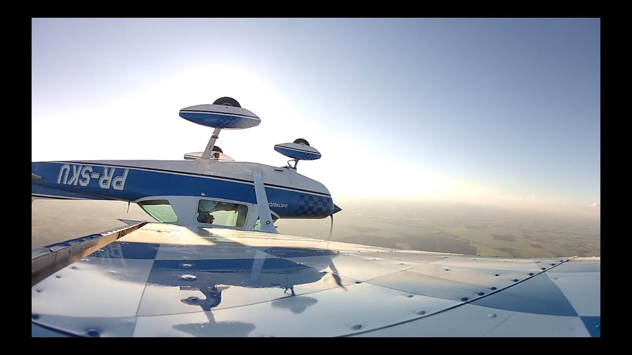 Cessna 152 Aerobatics Acrobacia Solo EJ Itapolis