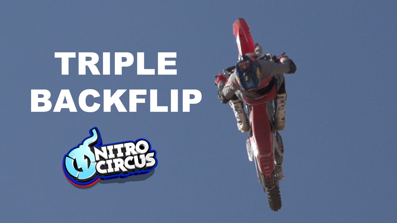 It's Coming - First Triple Backflip on a Motorcycle