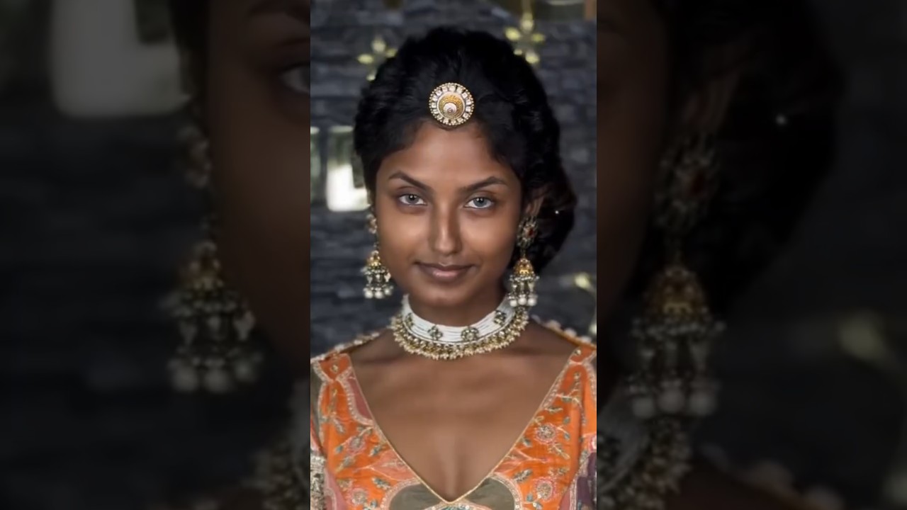 Beautiful Indian Bride Shocking Makeup Transformation🤯#shorts