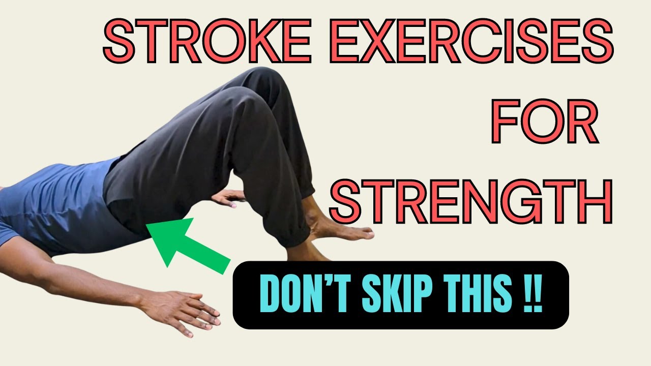 15 Mins To Stronger Legs After Stroke (Beginner Lying Down Exercises)