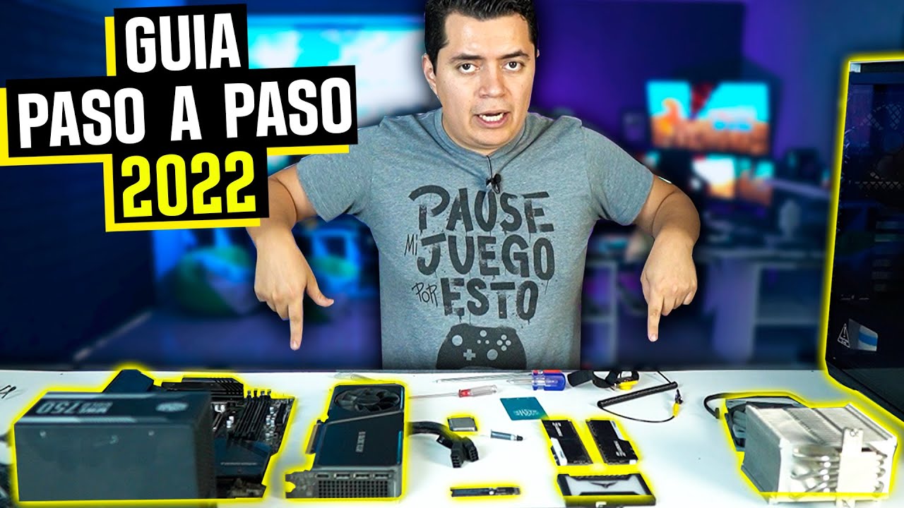 Guía Como Armar PC Gaming  Profesional Paso a Paso en 2022 Detalladamente