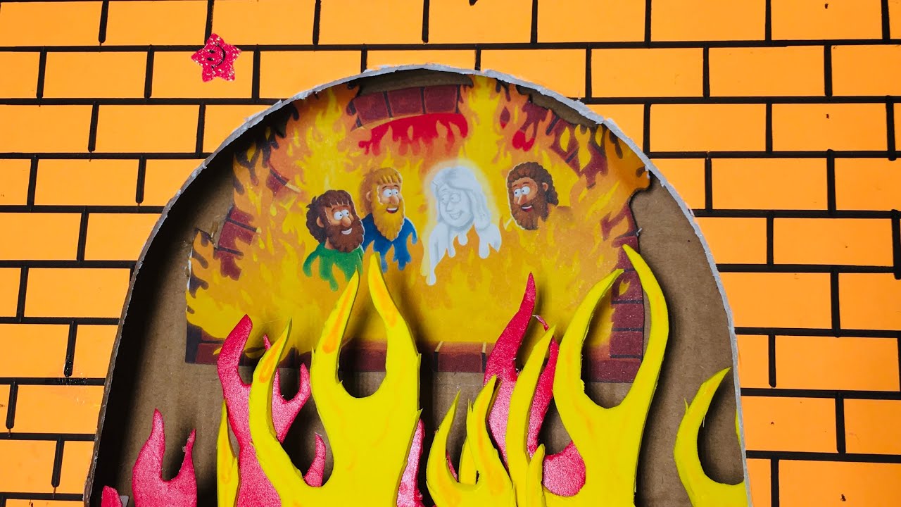 El horno de fuego para niños | manualidad