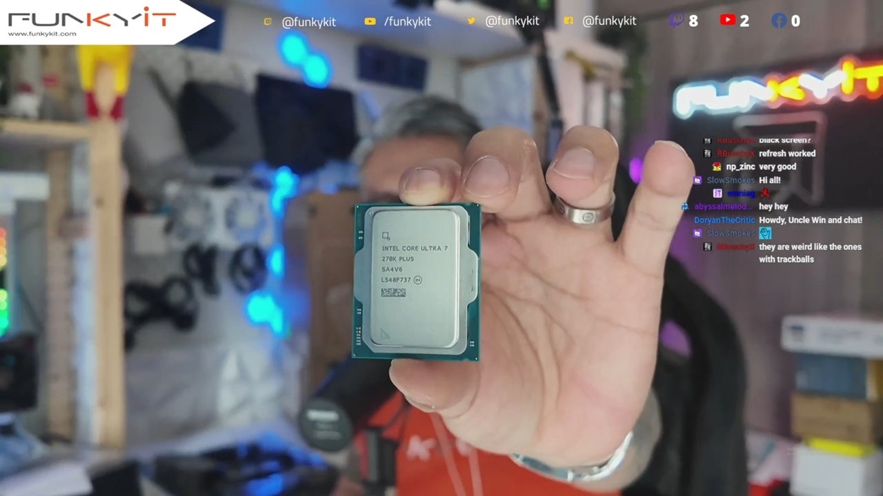 Funky Kit Show LIVE, выпуск 375 &mdash; Intel Core Ultra 7 270K Plus, предварительный обзор TRYX FLOVA ...