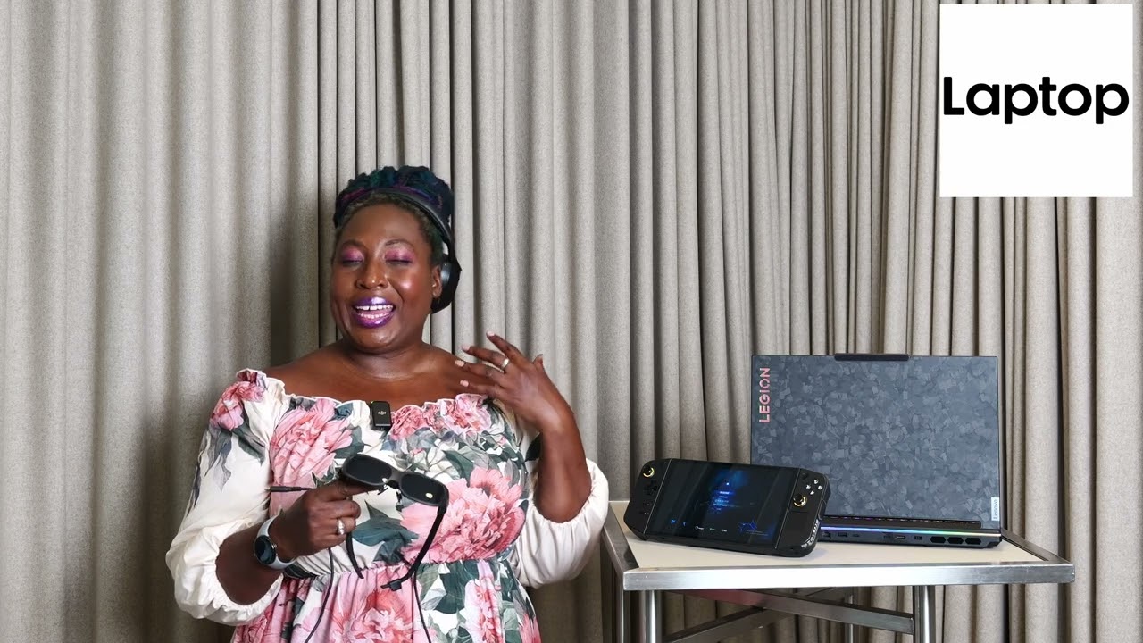 Laptop Mag Editor-in-Chief Sherri L. Smith's first look at the Lenovo Legion Glasses at IFA2023