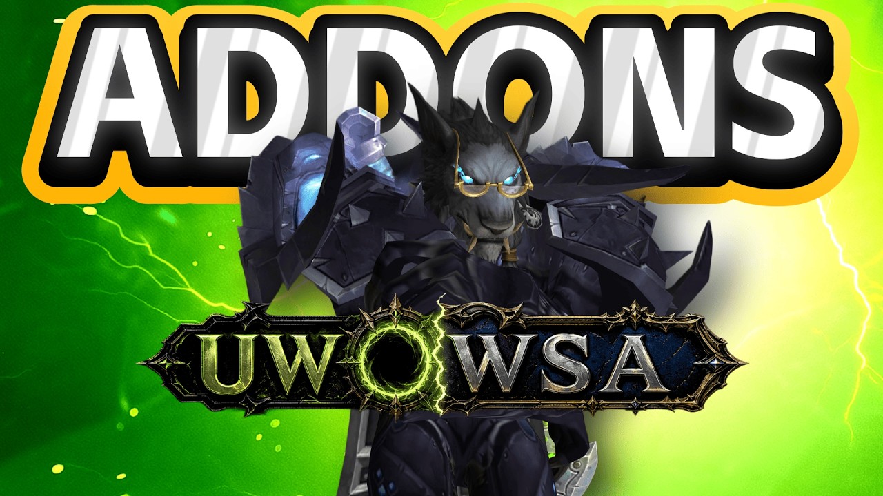 🔥 NO JUEGUES UWOW SA SIN ESTOS ADDONS 😱 | Los mejores addons para Legion