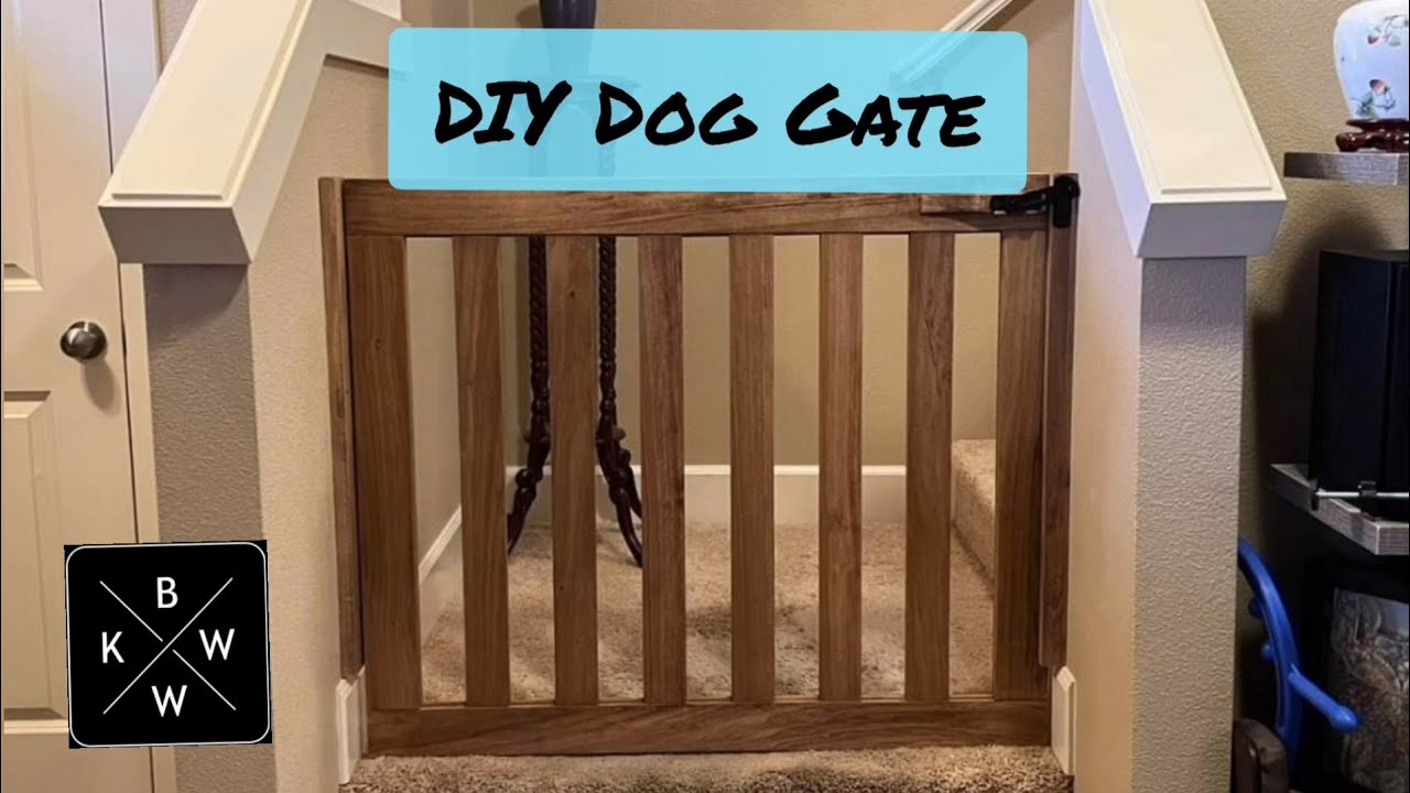 DIY Dog Gate with Solid Joinery